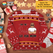 Dad/Mom Are Rules Personalized 3D-Printed Christmas Ugly Sweatshirt Hoodie AP507