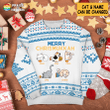 Merry Chrismukkah 3D-Printed Christmas Ugly Sweatshirt Hoodie AP558