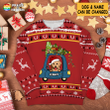 Dog Christmas 3D-Printed Christmas Ugly Sweatshirt Hoodie AP530