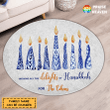 Wishing All The Delights Of Hanukkah Area Rug RU014