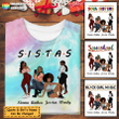 Black Women Sistas Friends Tie Dye Sweatshirt Hoodie AP699