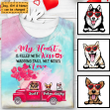 My Dogs Are My Valentine Tie Dye Shirt Sweatshirt Hoodie AP602