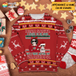 The Coolest Grandpa and Kid 3D-Printed Christmas Ugly Sweatshirt Hoodie AP537