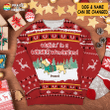 Dachshund Wiener Wonderland Dog 3D-Printed Christmas Ugly Sweatshirt Hoodie AP521
