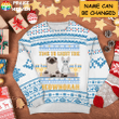 Time To Light Meownorah 3D-Printed Christmas Ugly Sweatshirt Hoodie AP555