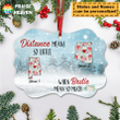 Distance Means So Little When Besties Mean So Much Personalized Ornament OR0038