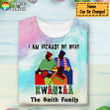Happy Kwanzaa Personalized Tie Dye Shirt Sweatshirt Hoodie AP679