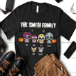 Day Of The Dead (Día de Muertos), Halloween Skull Family Custom Shirt Sweatshirt AP304