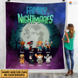Fleece Blanket Halloween Mommy of Nightmares FBL020