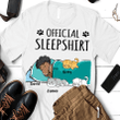 Apparel Sleep Cat Personalized Shirt Hoodie Light AP230