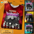 Scary Halloween Personalize Horror Character 3D Galaxy Shirt Sweatshirt AP312