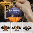 Happy Halloween Lick Or Treat Dogs Ornament OR0013