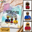 Baseball family Tie Dye Shirt Sweatshirt Hoodie AP377