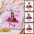 Personalized Breast Cancer Awareness Pink Shirt Sweatshirt Hoodie AP355