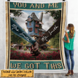 Fleece Blanket You And Me, We Got This, Harry Potter Fan Art FBL010
