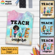 Teacher Love Tie Dye Shirt Tank Top Ap244