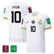 FIFA World Cup Qatar 2022 André Ayew #10 Ghana National Team - Patch Home Men Jersey