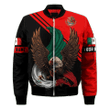 Mexico Football World Cup 2022 Bomber Jacket Eagle Flag Custom Name