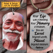 Your Life Was A Blessing Personalized Steel Keychain KC043