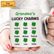 Grandma Lucky Charms Irish St Patrick’s Day Personalized Mug DW033