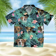 SMOOTH FOX TERRIER - Summer Leaves - Hawaiian Shirt