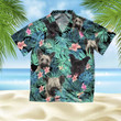 Skye Terrier - Summer Leaves - Hawaiian Shirt