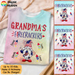 Grandma's Firecrackers - Gnomes 4th Of July Tie Dye Shirt Sweatshirt Hoodie AP872