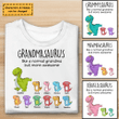 Grandmasaurus And Kids Personalized Shirt Sweatshirt Hoodie AP768