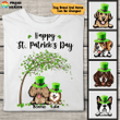 St. Patrick‘s Day Personalized Dog Breed T-shirt Sweatshirt Hoodie AP793