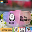 Dog Mother/Dog Father Gift For Dog Lovers Personalized Facecover FM059