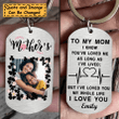 Happy Mother's Day Personalized Steel Keychain KC038