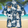 Canaan Dog Hawaiian Shirt