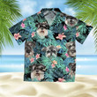 STANDARD SCHNAUZER - Summer Leaves - Hawaiian Shirt
