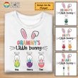 Grandma's little bunnies Easter Personalized Shirt AP773