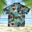 TIBETAN SPANIEL - Summer Leaves - Hawaiian Shirt