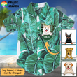 Banana Leaf Tropical Personalized Hawaiian Shirt HIS021
