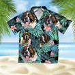 St Bernard - Summer Leaves - Hawaiian Shirt