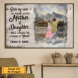 Mother Daughter Side By Side Personalized Poster PT0085
