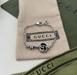 Gucci Double G Key Silver Bracelet