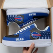 Buff. Bill Logo Small Stars Pattern Air Force 1 Printed Shoes Sneakers