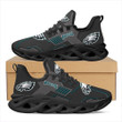 Phi. Eagle 3D Max Soul Sneaker Shoes In Black Gray