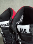 Nike Air Jordan 1 Retro High Satin Black Toe Sneakers Shoes