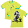 Pelé 10 RIP The Greatest Soccer Player Ever National Team Jersey - Men
