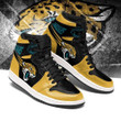 J. Jaguar Air Jordan 1 Shoes Sneakers In Yellow And Black