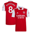 Degaard #8 Arsenal 2022/23 Home Player Jersey - Red