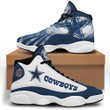 Dallas Football Team Smoke Air Jordan 13 Sneakers Sport Shoes