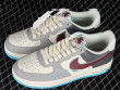 Nike Air Force 1 Low 07 Wine Red/Grey Shoes Sneakers