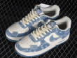 Levi's x Nike Air Force 1 07 Low Denim Blue Beige Shoes Sneakers