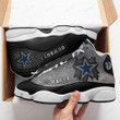 Dallas Football Team Blue Star Air Jordan 13 Sneakers Shoes