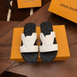 Louis Vuitton LV Oasis Mule Sandal In Black/White, Men